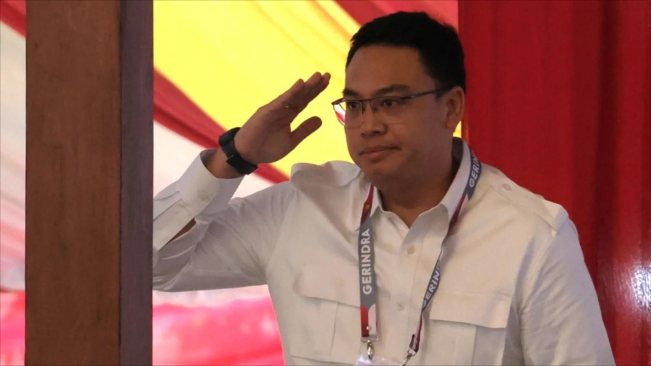 Wamenkomdigi Angga Raka Prabowo saat pelantikan. (Instagram)